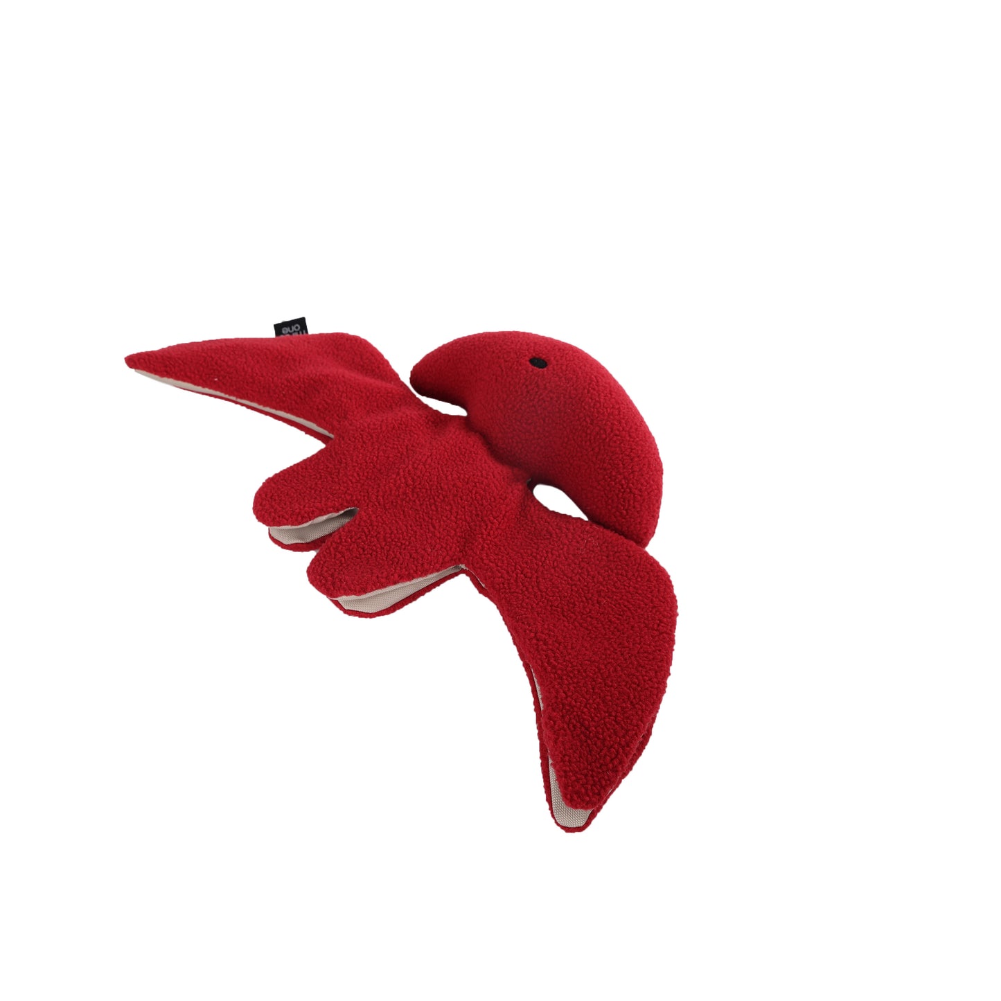 Folding Dog Toy - pterodactyl Red